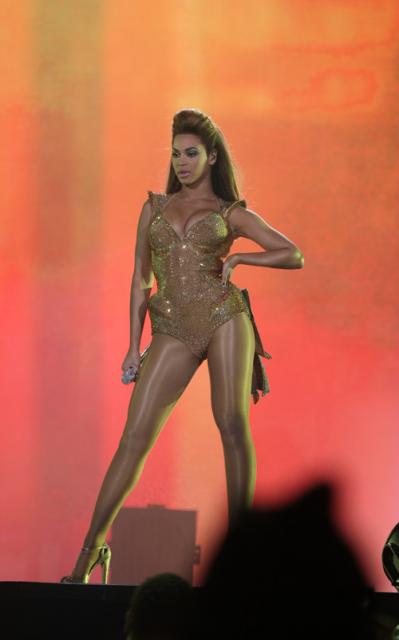 Beyoncé at her I AM... show