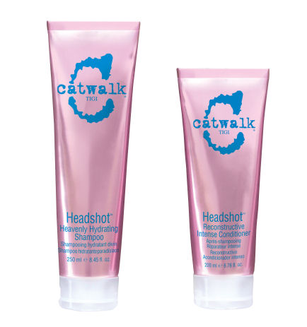 TIGI Catwalk Headshot shampoo and conditioner