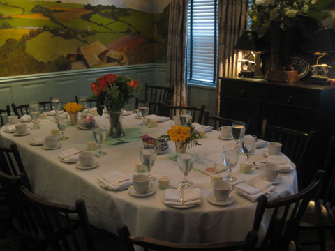 Formal High Tea at Kings' Carriage House